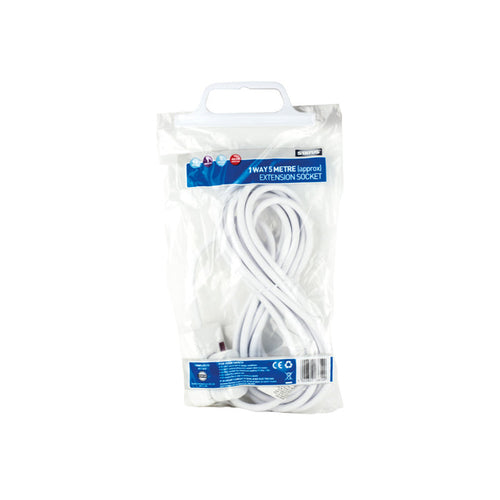1 Way 5Mtr Extension Socket