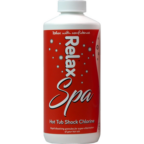 1kg Relax Spa Shock Chlorine Granules