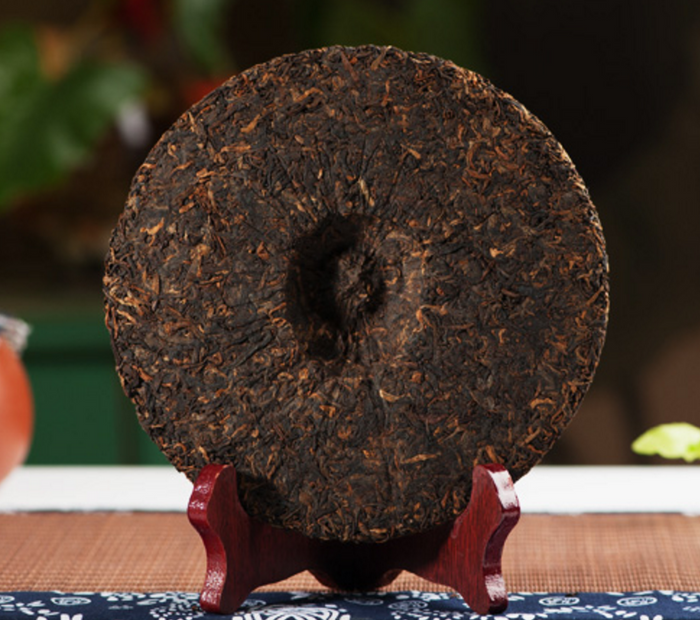 2011 Menghai "Xin Hai Bai Nian" Premium Ripe Pu-erh Tea Cake - Yunnan Sourcing Tea Shop