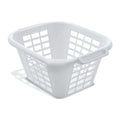 24Ltr White Laundry Basket 492587