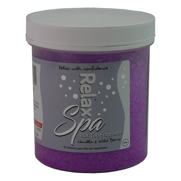 500g Relax Spa Vanilla and Wild Berry Fragrance