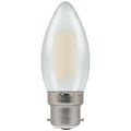 5W BC LED Dimmable Opal Candle Bulb