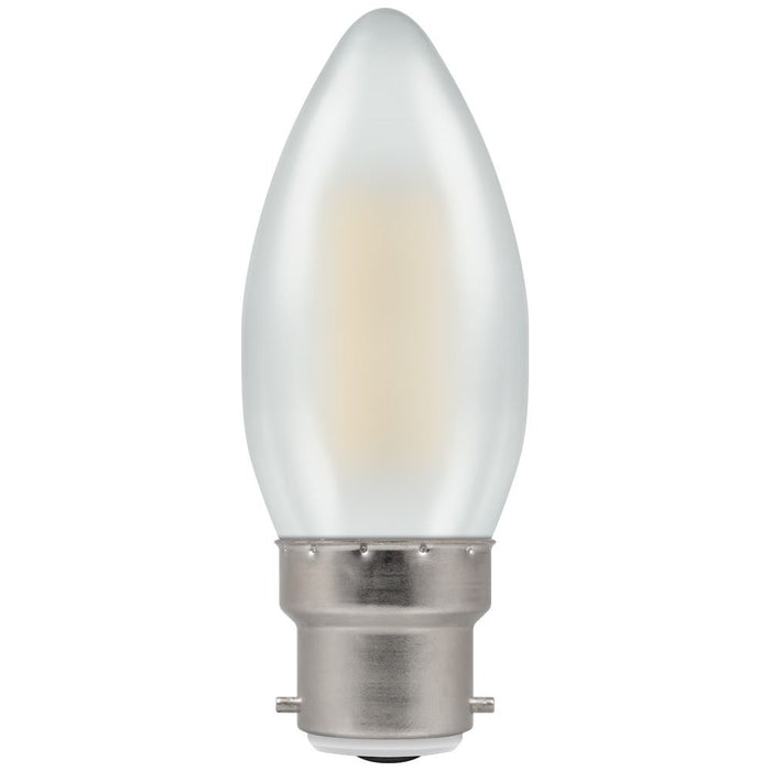 5W BC LED Dimmable Opal Candle Bulb