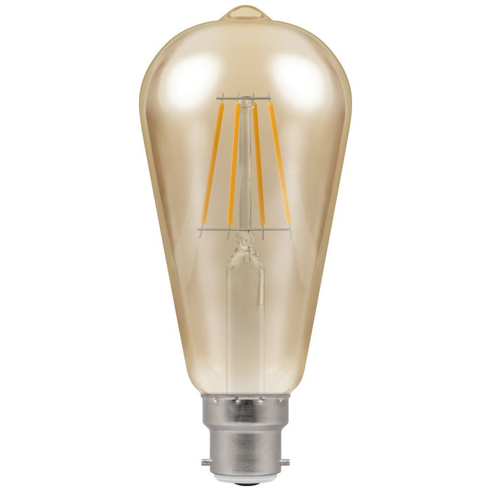 7.5W BC Dimmable Antique Squirrel Cage Lamp Bulb