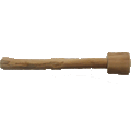A & E Cage Java Wood Straight Perch