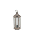 Adaline Antique Wooden Table Lantern