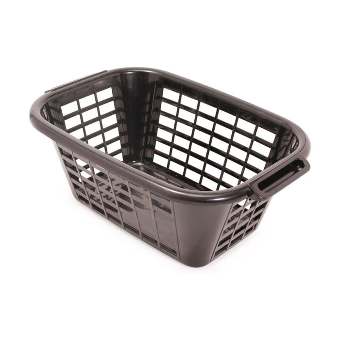 Addis Rectangle Basket 40L Black 505606