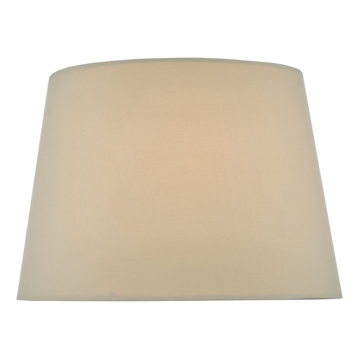 Alina Taupe Faux Silk Tapered Drum Shade 26cm<br>Taupe