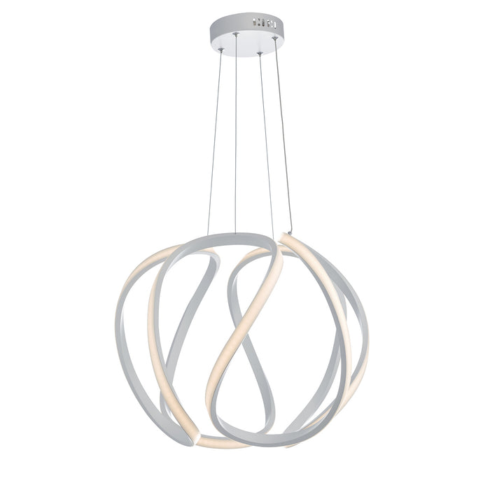 Alonsa Pendant Large White LED<br>Matt White