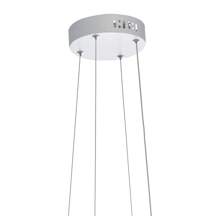 Alonsa Pendant Large White LED<br>Matt White