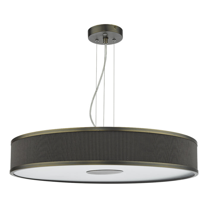 Alvaro 6 Light Single Pendant Antique Bronze Mushroom<br>Antique Bronze