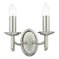 Ambassador Double Wall Bracket Satin Chrome<br>Satin Chrome