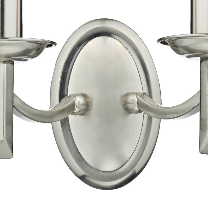 Ambassador Double Wall Bracket Satin Chrome<br>Satin Chrome