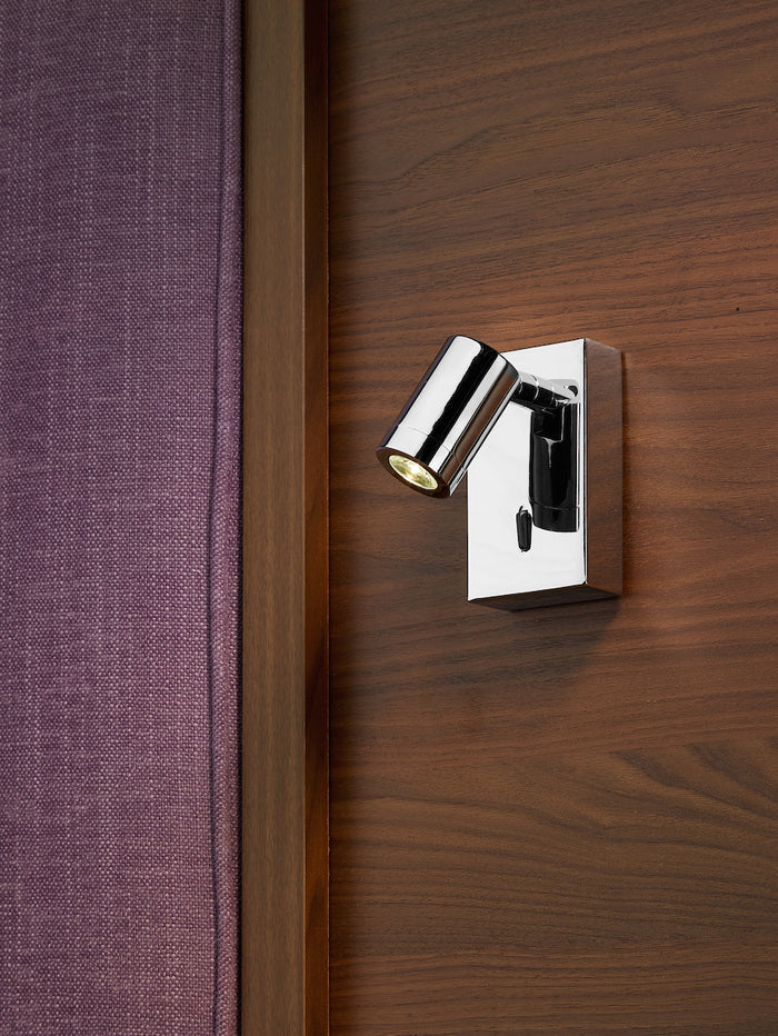Anvil Wall Bracket Polished Chrome LED<br>Polished Chrome