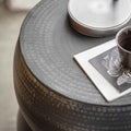 Arad Side Table Antique Charcoal