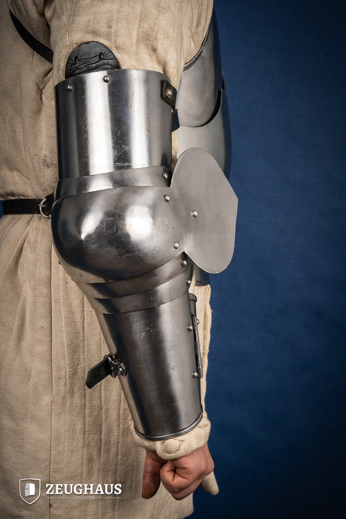 Arm Armour 15th Cent. 1,6 mm Polished-GoblinSmith