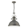 Arona Pendant Antique Pewter & Glass<br>Antique Pewter