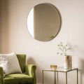 Attard Round Mirror Champagne