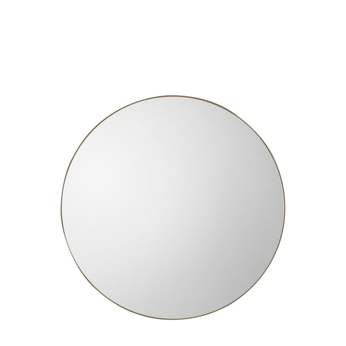 Attard Round Mirror Champagne