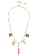 Auburn Charm Necklace