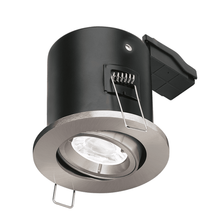 Aurora EN-FD101SN Lighting EFD™ 50W GU10 Fire Rated Downlight Satin Nickel