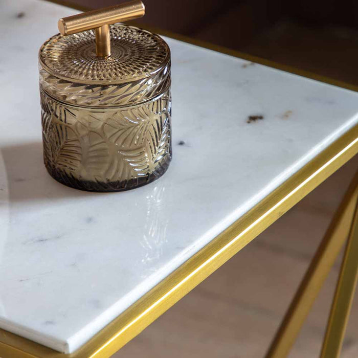 Austin Side Table Gold