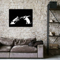Banksy, Gramophone Dog, Graffiti