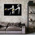 Banksy Pulp Fiction Bananas, Graffiti