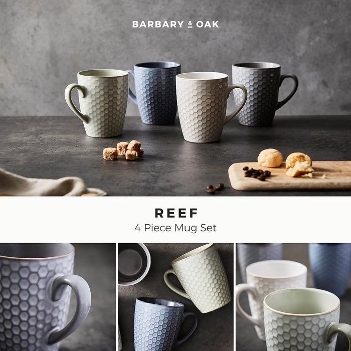 Barbary & Oak BO874013 Reef Honeycomb, Set of 4