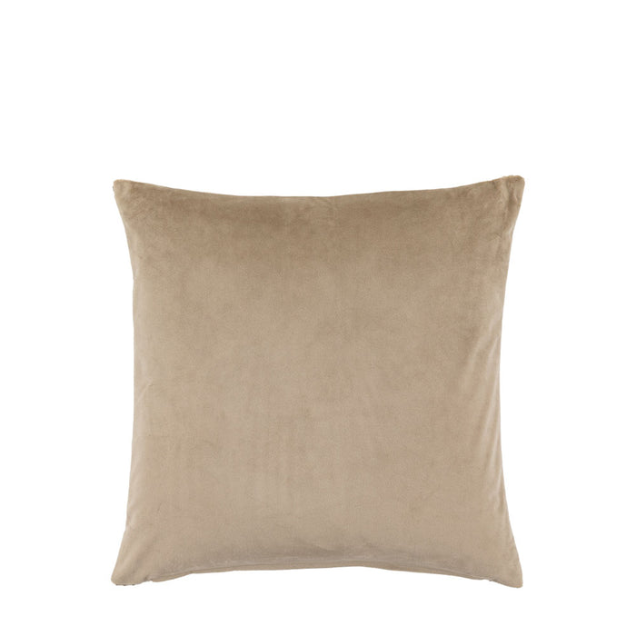Basketweave Chenille Cushion Cream (2 Pack) - Poly Filled