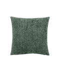 Basketweave Chenille Cushion Olive (2 Pack) - Poly Filled