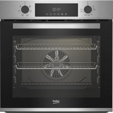 Beko CIMY91X Built In Programmable Multifunction Electric Single Oven - Stainless Steel