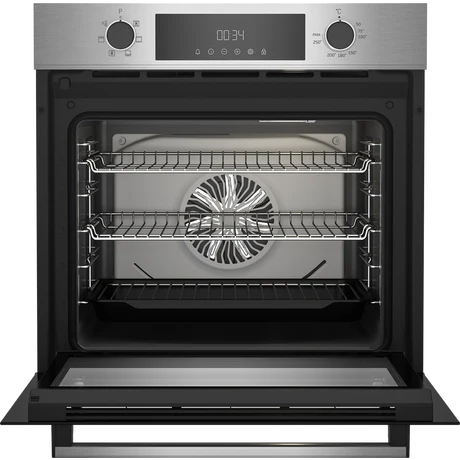 Beko CIMY91X Built In Programmable Multifunction Electric Single Oven - Stainless Steel