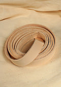 Belt Strap Full-Grain Leather 28 mm Natural-GoblinSmith
