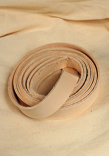 Belt Strap Full-Grain Leather 28 mm Natural-GoblinSmith