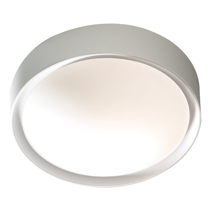 Beta Bathroom Flush White Acrylic &amp; Opal Glass IP44White