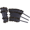 Bjorn Fur Trim Leather Bracers-GoblinSmith
