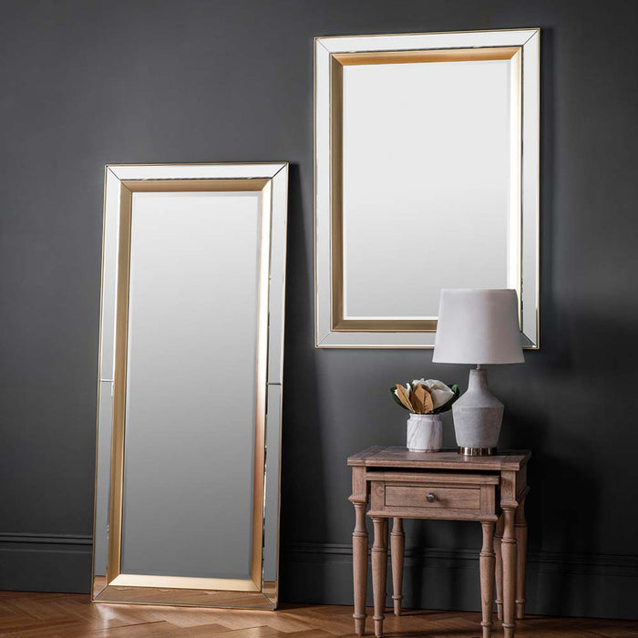 Bodensee Leaner Mirror Gold / Silver