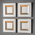 Bodensee Mirror Square Gold / Silver (4 Pack)
