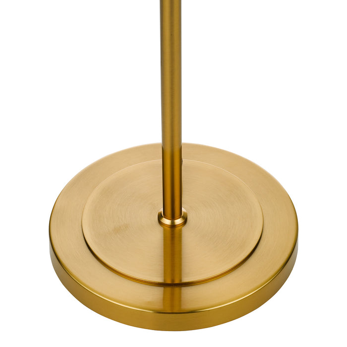 Bombazine 2 Light Table Lamp Natural Brass Opal Glass<br>Natural Solid Brass