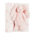 Bow Bunny Swaddle And Rattle
