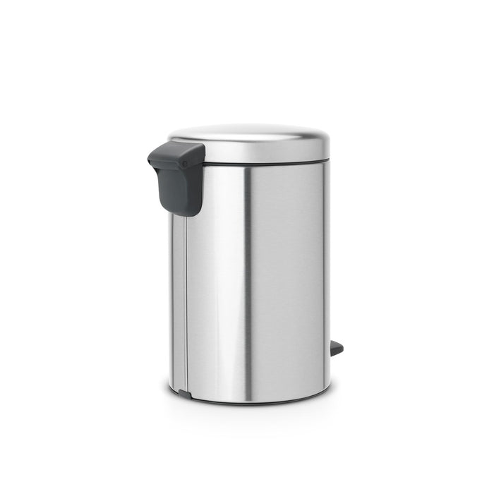 Brabantia NewIcon Pedal Bin 12L Matt Steel (Fingerprint-proof)