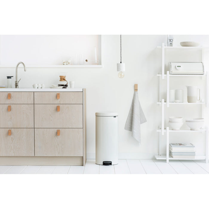 Brabantia NewIcon Pedal Bin 30L White