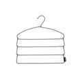 Brabantia Soft Touch Trousers Hanger Black