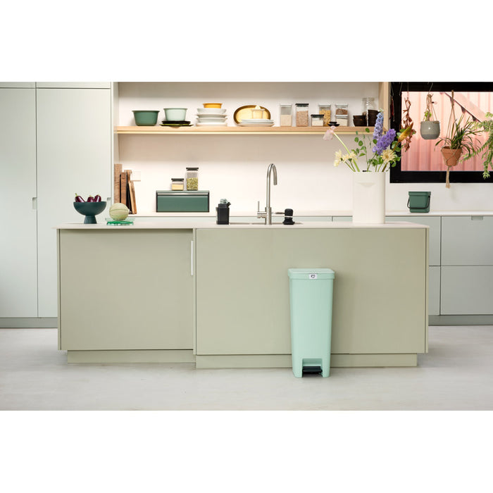 Brabantia Step Up Pedal Bin 40L Jade Green