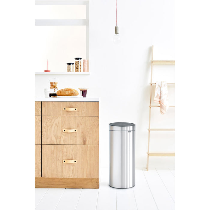 Brabantia Touch Bin 30L Matt Steel