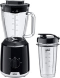 Braun JB1051BK 600W 1.5L PowerBlend 1 Jug Blender Black