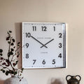Buxton Wall Clock Chrome 50cm