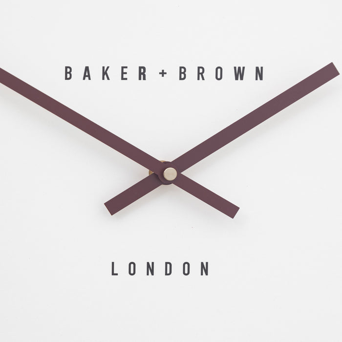 Cambridge Wall Clock Chrome 40cm