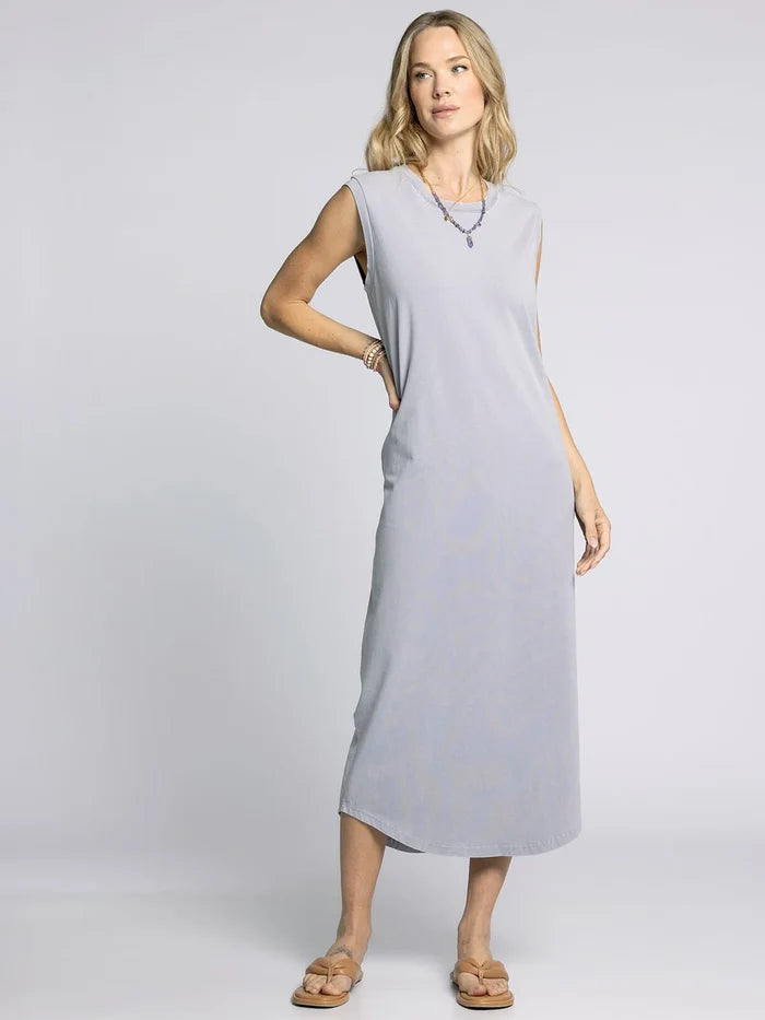 Camille Dress Lilac Grey